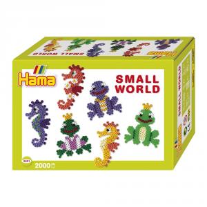 Hama Midi small world caja verde 2000 perlas