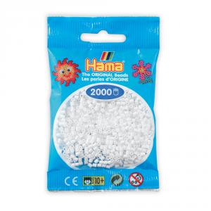 Hama Mini bolsa 2000 perlas blanco