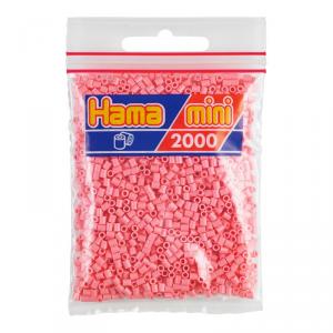 Hama Mini bolsa 2000 perlas rosa