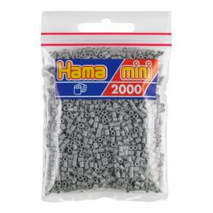 Hama Mini bolsa 2000 perlas gris