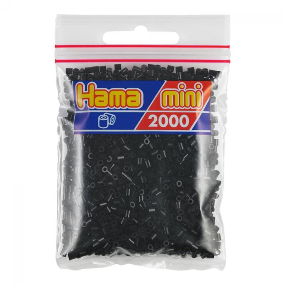 Hama Mini bolsa 2000 perlas negro :: Hama :: Juguetes :: Dideco
