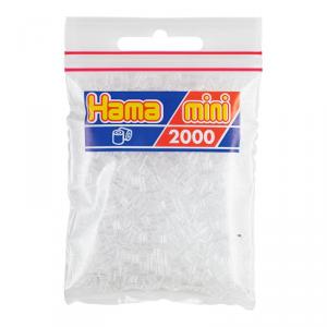 Hama Mini bolsa 2000 perlas transparente