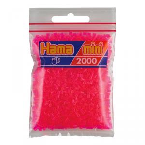 Hama Mini bolsa 2000 perlas fucsia