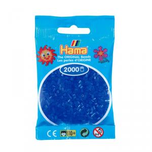 Hama Mini bolsa 2000 piezas azul neón