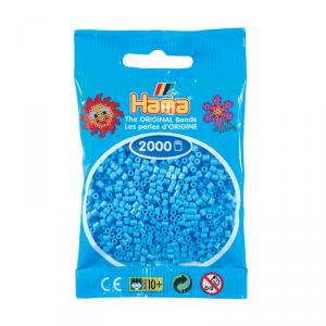 Hama Mini bolsa 2000 perlas azul claro