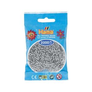 Hama Mini bolsa 2000 perlas gris claro