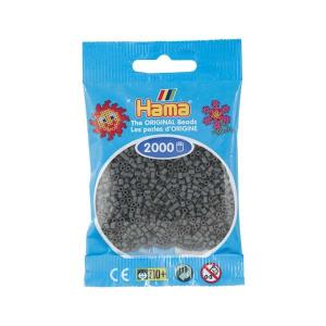 Hama Mini bolsa 2000 perlas gris oscuro