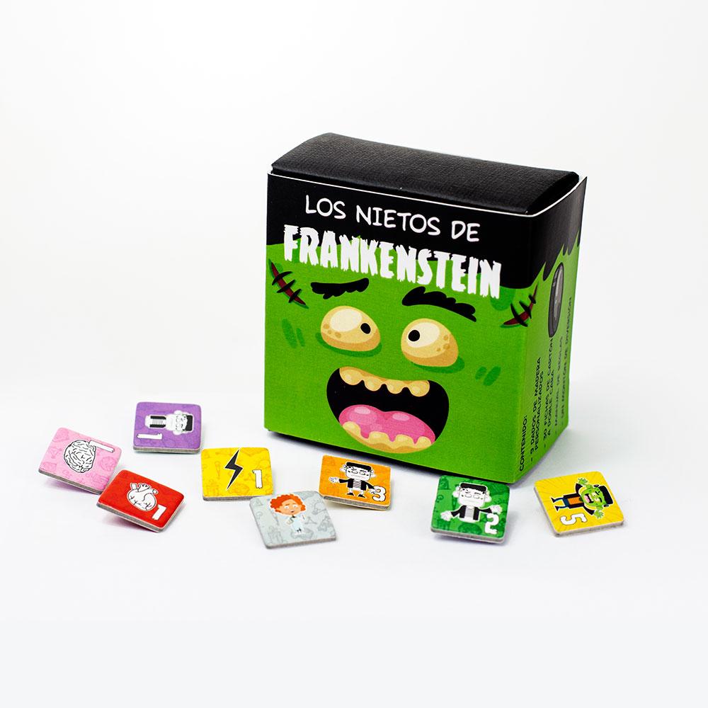 Los nietos de Frankenstein juego de dados