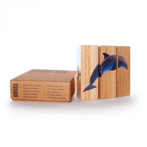 BLOCKS Puzzle rompecabezas de 3 piezas animales marinos