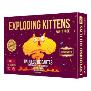 Juego de cartas Exploding kittens party pack