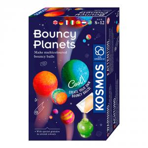 Crea pelotas saltarinas Bouncy planets