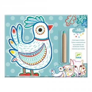 Set mágico para colorear Animales del bosque