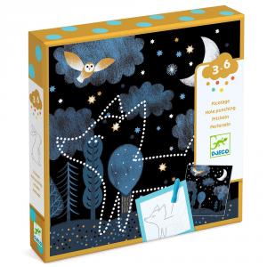 Set crear imágenes picando con punzón