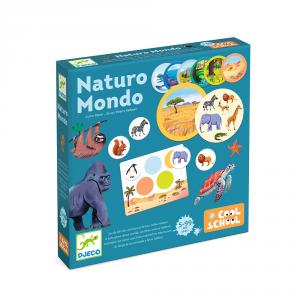 Juego de bingo Naturo Mondo animales y sus hábitats