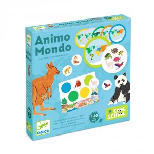 Juego de bingo Animo Mondo animales del mundo