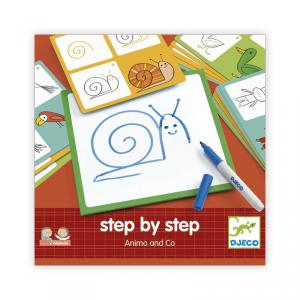 Set aprende a dibujar animales Step by step