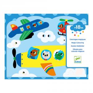 Dibujos mágicos para colorear en el cielo