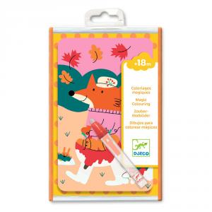 Dibujos mágicos para colorear las cuatro estaciones