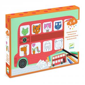 Set para colorear El calco es un arte