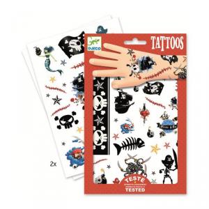 Tatuajes piratas (set 2 hojas)