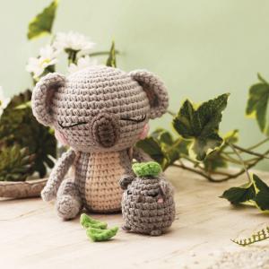 Set de ganchillo DIY koala amigurumi