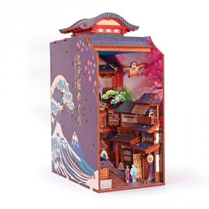 Maqueta soporte de libros 3D Sakura con luz