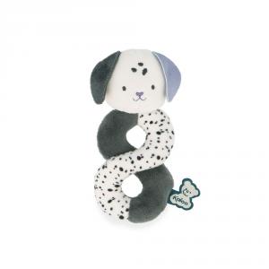 Sonajero sensorial perrito forma en ocho