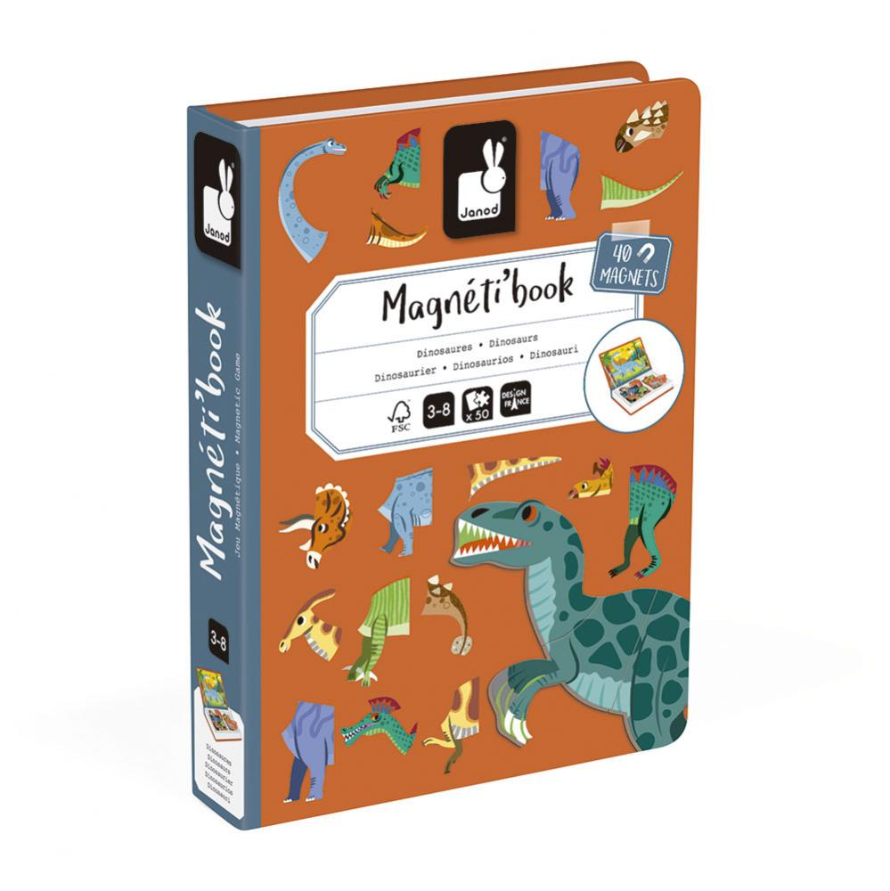 Magnetic book dinosaurios