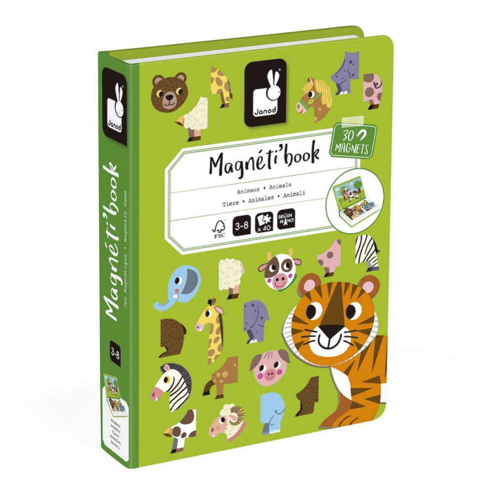 Magnetic book animales