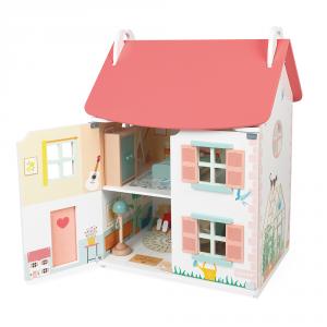 Casa de muñecas de madera