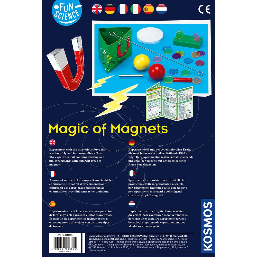Magic of magnets kit experimentos magnéticos