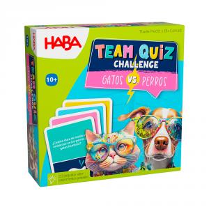 Team Quiz Challenge gatos contra perros juego mesa
