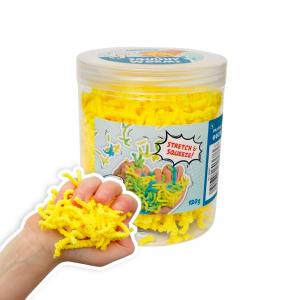 Squishy worms amarillo bote 120gr