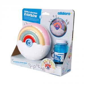 Máquina de pompas Rainbow con botella de 100ml.