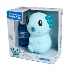 Máquina de pompas ajolote con repuesto 100ml