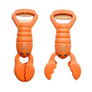 Pinzas de mano langosta naranja para recoger y excavar