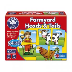 Juego de asociación mitades Heads and tails