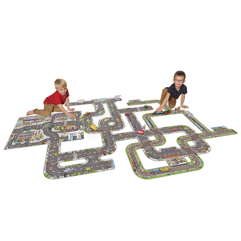 Puzzle gigante suelo Giant Road (20 piezas)