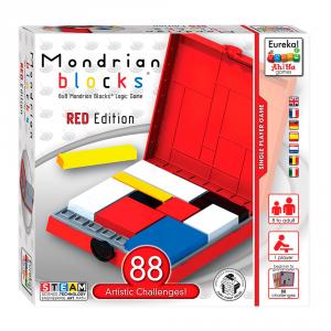 Mondrian blocks edición roja juego de lógica