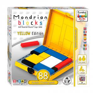 Mondrian blocks edición amarilla juego de lógica