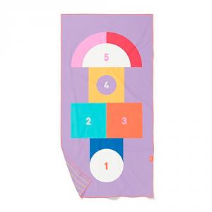 Toalla de playa M juego rayuela Hopscoth 140x70cm