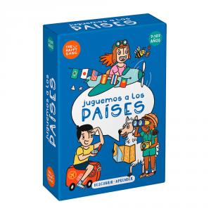 Juego de cartas Juguemos a los países