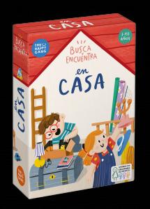 Juego de cartas Busca y encuentra en casa