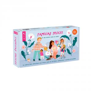 Set de tarjetas Familias felices