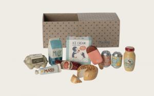 Caja de alimentos en miniatura Maileg