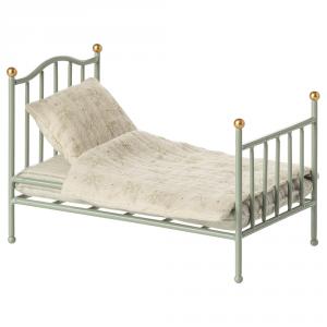 Cama vintage menta para ratoncito Maileg