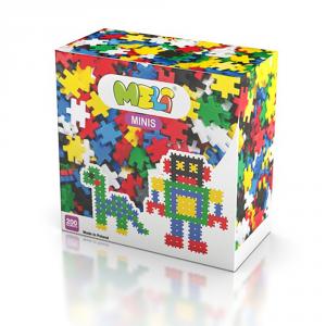 Construcción Meli Mini 200 piezas colores surtidos