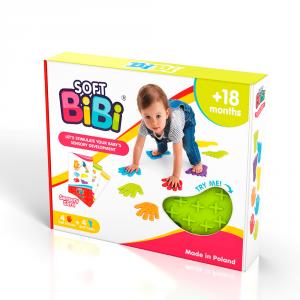 Set de 8 piezas manos y pies Soft Bibi con actividades