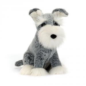 Peluche perro Schnauzer 26cm