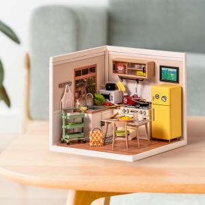 DIY miniatura cocina happy meals kitchen Rolife Super Creator